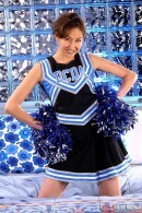 Lena M in Cute Cheerleader In Bed gallery from ALLSORTSOFGIRLS