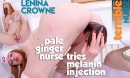 Lenina Crowne in Pale Ginger Nurse Tries Melanin Injection By BBC video from ALLVR