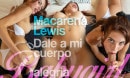 Macarena Lewis in Dale A Mi Cuerpo Alegria video from ALLVR