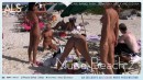 Amy Lee & Carli Banks & Faith & Jana Foxy & Nella & Zuzana in Nude Beach 2 video from ALS SCAN