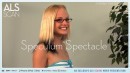 Faye Runaway in Speculum Spectacle video from ALS SCAN
