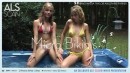 Nadia Taylor & Paris Parker in Micro Bikinis video from ALS SCAN