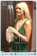 Jana Foxy in Milk video from ALS SCAN