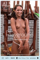 Sabrina Sweet in Playground video from ALS SCAN