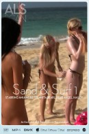 Amia Moretti & Anita Pearl & Blue Angel & Hailey Young & Jana Foxy & Jayme Langford & Tanner Mayes in Sand & Surf 1 video