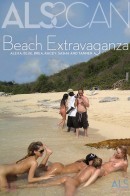 Alexa Diamond & Blue Angel & Brea Bennett & Kacey Jordan & Sasha Rose & Tanner Mayes in Beach Extravaganza from ALS SCAN