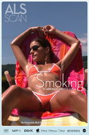 Candice Luca in Smoking video from ALS SCAN