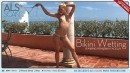 Franziska Facella in Bikini Wetting video from ALS SCAN