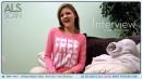 Scarlett in Interview video from ALS SCAN