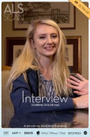 Taylor Mae in Interview video from ALS SCAN by Als Photographer