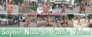 Sophie in Public Nudity video from ALSSCAN