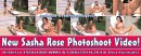 Sasha Rose in Photoshoot video from ALSSCAN