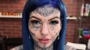 Amber Luke Gets Her First And Last Nose Tattoo video from ALTEROTIC
