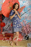 Nensi in Cute Geisha gallery from AMOUR ANGELS by Den Russ