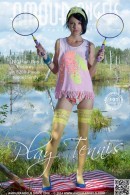 Sindy in Play Tennis gallery from AMOUR ANGELS by Harmut