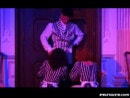 House Maids Bettina And Sarah Give The Butler A Blowjob In FFM 3 Way video from ANALVIDS