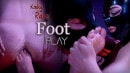 Serena Moonshine & Leo Moonshine in Kinky Rare Foot Play (dry) video from ANALVIDS