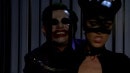 Katwoman Jennifer Dark Prowls Into A Prison Cage 3way
