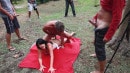 Alexandrawett in Fuck Fun On The Meadow. Everyone Can Have A Go! Free Choice Of Holes! video from ANALVIDS