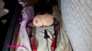SissyBoy in FEMBOY TEARS HIS PANTYHOSE FOR ANAL FUCKING. CHASTITY AND SEX MACHINE video from ANALVIDS