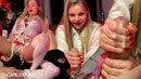 Fibi Euro Makes Me Lick Her Wet Pussy While Giving Oiled Footjob + Handjob & Massive Cum On Her Soles - Carlo Duro