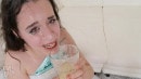 Disgusting SPEW Recycling - Rough And Messy For Broken ANAL Whore