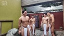 Koki & Kousuke & Hayato Asada & Sakurao & Ryu in Bts Outdoor Sento Group Sex #1 video from ANALVIDS