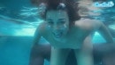 Slimthick Ebony With Buttplug Takes Huge BBC & Underwater Cum In Mouth