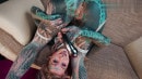DREADHEAD Pornstar ANAL Masturbation With Steel Dildo