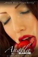 Angela Blanche in Fruit Kiss Strawberry gallery from ANGELABLANCHE by Vanholywell