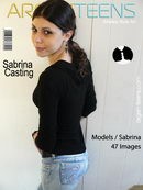 Sabrina in Casting gallery from ARGEN-TEENS