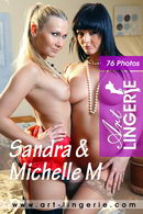 Sandra & Michelle M in  gallery from ART-LINGERIE