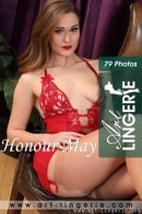 Honour May in  gallery from ART-LINGERIE