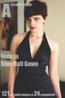 Blue Ball Gown