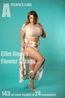 Ellie Roe in Flower Things gallery from ARTCORE-CAFE