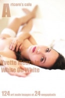 Yvette Meurs in White On White gallery from ARTCORE-CAFE by Andrew D