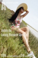 Long Flower Dress