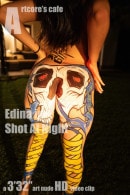 Edina in Shot At Night video from ARTCORE-CAFE by Andrew D