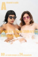 Deya Vu & Yaha Shikary in Girls In Foam gallery from ARTCORE-CAFE by Andrew D