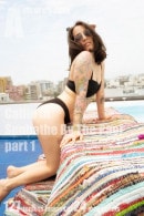 Callie in Sunbathe By The Pool Part 1 gallery from ARTCORE-CAFE by Andrew D