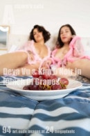 Deya Vu & Kim D'Noir in Bunch Of Grapes gallery from ARTCORE-CAFE by Andrew D