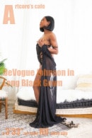 DeVogue Johnson in Long Black Gown video from ARTCORE-CAFE by Andrew D