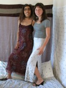 Dhara & Oksana in lesbian gallery from ATKARCHIVES