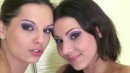 Eva & Klaudia in Lesbian video from ATKGALLERIA