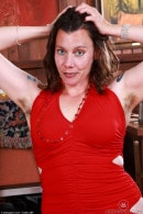 Elizabeth Is Back, In A Red Dress gallery from ATKHAIRY by GB Photography