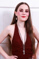 Sia Wood Red Dress Strip And Hairy Pussy Spreads