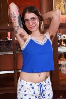 Pearl Sage In Her Shorts And Tank Top