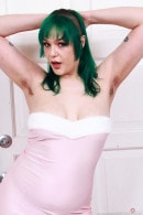 Rebecca Vanguard In Her Pink Pajamas gallery from ATKHAIRY by GB Photography