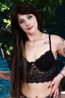 Cleo Moon Shows Of Her Sweet Bush