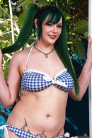 A Bikini Mishap Leaves Rebecca Vanguard Totally Naked! gallery from ATKHAIRY by GB Photography